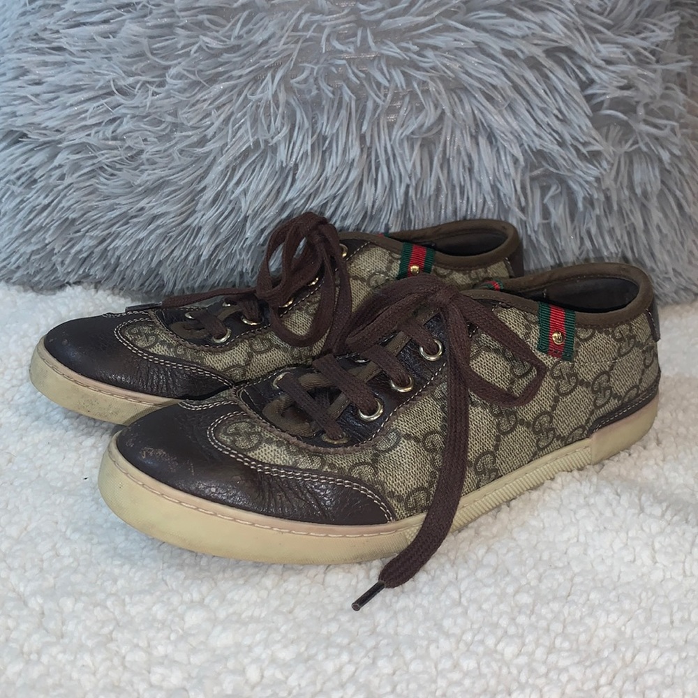 Gucci Monogram Low Sneakers
